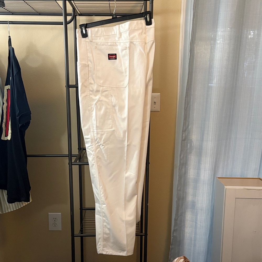 Wrangler Men's White Cargo Pants